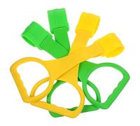 ANDRESLAD Anello per Appendere La Culla per Neonati 2 Anelli Gialli 2 Verdi per Imparare a Stare in Piedi Anello per Camminare per Bambini Sicuro E Comodo per Le Forniture per Neonati