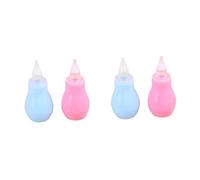 ANDRESLAD Aspiratore Nasale 4 Pz Aspiratore a Pompa Manuale Nasale Prodotti Per Bambini Per Neonati Per Bambini Pulisci Naso Di Sicurezza Ventosa Per Le Labbra Bambino Vuoto