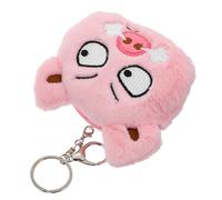 ANDRESLAD Borsa Morbida in Peluche A Forma Di Maialino Con Cerniera Per Bambini E Bambine Grazioso Piccolo Portafoglio Per Il Cambio