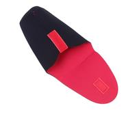 ANDRESLAD Borsa per Obiettivo Fotografico 2 Pezzi in Materiale per Immersioni Ispessito Custodia per Lenti Resistente Agli Urti Chiusura Adesiva Formato M Nero Protezione Compatta per