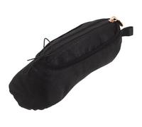 ANDRESLAD Borsa per Trucco da Ballerina Nera con Cerniera Liscia, Organizer Piccolo per Articoli da Ballo e Cosmetici, Custodia Compatta per Lezioni di Danza, Saggi e Viaggi