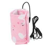 ANDRESLAD Borsa Termica Per Biberon Di Ricarica Per Lallattamento Scaldabiberon Riscaldamento Rapido Struttura A Sandwich Sicura Per I Neonati