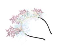 ANDRESLAD Canda Di Testa Del Fiocchi Di Neve Di Natale In Fascia Per La Testa Di Natale Di Halloween Abbigliamento Natalizio Testa Di Fiocchi Di Neve Boppers Fiocchi Di Neve Gamera Di