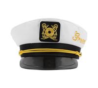 ANDRESLAD Cappello da Capitano Nautico da Uomo per Addio al Celibato Cappello da Marinaio Design Confortevole e Struttura Resistente Accessorio per Feste a Tema e Matrimoni