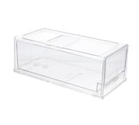 ANDRESLAD cassetto congelatore cestini frigo contenitori organizer per congelatore contenitori frigorifero contenitore per frutta e verdura contenitore per alimenti Acrilico