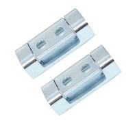 ANDRESLAD Cerniere per Armadietti Industriali 4 Pezzi Cerniere Robuste in Ferro Zincato Blu per Porte di Mobili e Quadri Elettrici Accessori Professionali per Uso su Armadi Telaio