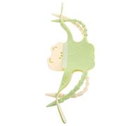 ANDRESLAD Chiudi la porta artefatto silenzioso chiavistello per porta angoli copre la sicurezza del sicurezza della porta piccolo chiavistello fermaporta Gel di silice Light Green