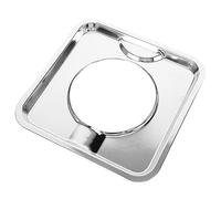 ANDRESLAD Ciotola Gocce Per Fornello Da 19 Cm Quadrata Con Bordo Anti-arricciamento Per Una Facile Pulizia E Sicurezza