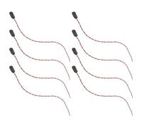 ANDRESLAD Clip Portabatteria da 9 V Tipo i con Fibbia Rigida Connettore con Cavo 300 MM per Pickup Attivi Supporto Batteria Stabile per Strumenti Audio e Progetti Elettronici Confezione