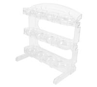 ANDRESLAD Contenitore Per Uova Trasparente Impilabile Scatola Di Stoccaggio Per Uova Per Frigorifero Plastica Compatto Per Cucina e Armadietto