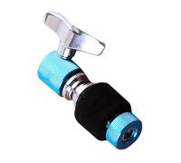 ANDRESLAD Coppia di hi-hat in metallo resistente per batteria accessorio professionale antiruggine compatibile con supporto hi-hat design pratico e facile da usare per percussioni