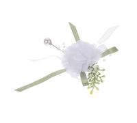 ANDRESLAD Corpetto da damigella d'onore testimoni dello sposo festa nuziale bouquet sposa Accessori sposa matrimonio parti del matrimonio fiore all'occhiello da uomo per il stoffa