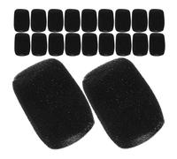 ANDRESLAD Filtro Antivento per Microfono in Spugna 24 Pezzi Copertura Antivento per Microfono e Cuffia Riduzione Rumore per Registrazione e Presentazioni