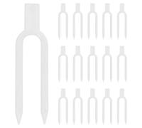 ANDRESLAD Forca da Piantagione per Giardinaggio Clip in Plastica per Piante Perni da Giardino per Piante Morsetti Fissi Morsetti per Fissaggio Viti Forche in