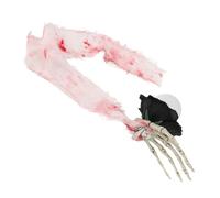 ANDRESLAD Forcina Per Con Rosa in Osso Molletta Per Di Halloween Divertente Stencil Per Intagliare La Zucca Decalcomanie Da Muro Zucche Porta Snack Di Zucca Fiori Artificiali