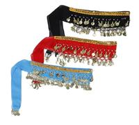 ANDRESLAD Gonna Da Danzatrice Del Ventre Con Cintura in Paillettes E Sciarpa Per Fianchi Catene Per La Vita Da Donna Per La Danza