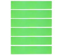 ANDRESLAD Kit Marcatori da Campo in PVC 6 Pezzi Linee Verdi per Pickleball e Tennis Accessori Impermeabili per Allenamento Sportivo e Marcatori di Confine per Campi Outdoor