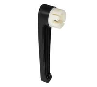 ANDRESLAD Maniglia per Chiusura Privacy in Alluminio per Porta Camper e Bagno Leva per Serratura Interna senza Chiave Ferramenta per Porte Interne Rv e Roulotte Installazione Rapida e