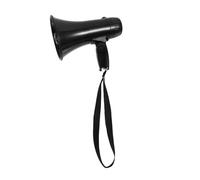 ANDRESLAD Megafono Portatile Nero con Registrazione Potente e Basso Consumo per Tifo Sportivo Manifestazioni e Discorsi Leggero e Facile da Trasportare Funziona con Batterie D Non Incluse