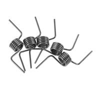 ANDRESLAD Molle per Cerniera Porta Frigorifero 5 Pezzi Molla Elicoidale in Metallo Resistente Kit di Sostituzione per Riparazione Sportello Congelatore Facile Installazione Compatibile