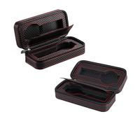 ANDRESLAD organizzatore di orologi orologio portatile io da borsa portatile organizzatore della cassa dell'io di archiviazione per i Black