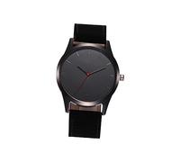 ANDRESLAD orologio con cinturino in pelle orologi analogici orologio sportivo orologio preciso Orologio casual Orologi quarzo orologio da uomo orologio analogico guarda Black