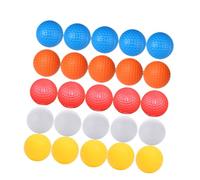 ANDRESLAD Palline da Allenamento Golf Cave Non Porose Set 30 Pezzi Multicolore Leggere e Morbide per Pratica Indoor Sicura e Protezione Mobili