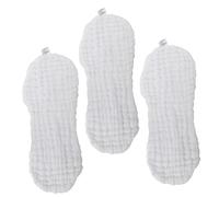 ANDRESLAD Pannolino Di Cotone Per Ragazzo Ragazza e Fascia Per Pannolini Ragazzo Ragazza Morbido 12 Strati Traspirante Lavabile Sicuro Set 3 Pezzi Per Comfort e Protezione Quotidiana