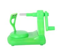 ANDRESLAD Pelapatate Manuale in Inossidabile con Maniglia Verde Sbuccia Frutta e Verdura Facile e Sicuro Design Antiscivolo Compatto per Cucina Domestica