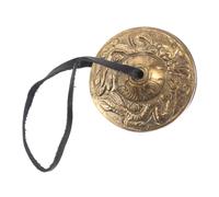 ANDRESLAD Piatti da Dito in Rame Strumento Musicale per Danza del Ventre Campane per Yoga e Rituali Piccoli Piatti da Mano per Esibizioni Culturali e Cerimonie Religiose