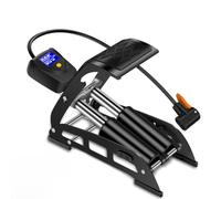 ANDRESLAD Pompa a Pedale Digitale Portatile Mini per Bici, Auto Elettrica e Moto, Gonfiatore ad Alta Pressione Multifunzione, Compatibile Palloni e Articoli Gonfiabili, Facile da