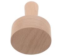 ANDRESLAD Pressa per Crostate in Legno Naturale Stampo Rotondo per Dolci Francesi Utensile per Pressatura Pasta Fai da Te Sformatura Facile per Mini Tartellette e Dessert da Forno