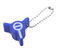 ANDRESLAD Regolatore per Cocca Freccia Blu, Strumento di Raddrizzamento e Allineatore di Precisione per Impennaggio, Spinner per Correzione Posizione Cocche, Accessorio per Tiro con L’Arco