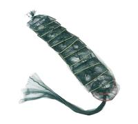 ANDRESLAD Rete da Pesca Pieghevole in Nylon per Granchi e Gamberetti 2,6 M 13 Sezioni 8 Fori con Montaggio Rapido per Pesca in Fiumi, Laghi e Oceani