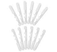 ANDRESLAD Righello della Distanza Pupillare per Occhiali 12 Pezzi Righello Rigido e Morbido da 6" Strumento Ottico di Misurazione Pd Portatile per Optometristi e Uso Professionale