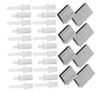 ANDRESLAD Riparazione Persiane con Perni in e Plastica Resistenti Kit Pratico Sostituzione Interne e Riparazione Tapparelle da