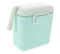 ANDRESLAD Scatola Di Latte in Polvere Contenitori Di Formula Per Il Viaggio Casa Contenitore Distributore Di Formula in Movimento Dosatore Di Talco Per Pp Light Green