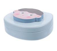 ANDRESLAD Scatola Per Denti Da Latte Bambina Contenitore Per Ricordi Di Denti Perduti Scatola in Legno Per Conservare Decidui