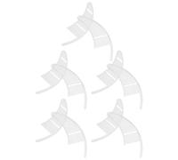 ANDRESLAD Set 10 Pezzi Coperture Protettive Trasparenti per Lame Tritacarne Guaine Antigraffio Leggere per Punte Coltelli Accessori Sicurezza per Uso Cucina e Trasporto Esterno