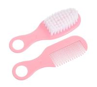 ANDRESLAD Set Pettine e Spazzola Per Capelli Ragazzo Ragazza, Kit Con Pettine e Spazzola Per Cura Capelli Ragazzo, Design Antistatico Con Denti Circolari Che Non Graffiano La Testa, Semplice