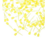 ANDRESLAD Sigilli di Sicurezza per Perni di Estrazione Estintori in Plastica Gialla Set da 2000 Pezzi per Attrezzature Antincendio Sigillo a Piombo Identificazione Visiva Rapida e