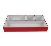 ANDRESLAD Small Plastic Watch Parts Storage Box With Lid Compact Scratchproof Organizer Tray For Jewelry Craft Beads And Watch Accessories Portable Movement Holder For Repair And Collection