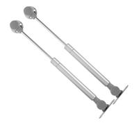 ANDRESLAD Supporto della Pressione Idraulica 2 Pezzi per Porte Armadio, Asta Pneumatica Telescopica Chiusura Lenta e Ammortizzatore Silenzioso, Adatto per Mobili, Librerie e Porte