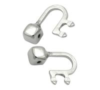 ANDRESLAD Supporto Nasello per Occhiali in Metallo Resistente Braccio Nasello Antiscivolo Sostituibile Coppia di Supporti Nasali per Montature Confortevoli e Durature