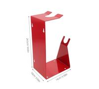 ANDRESLAD Supporto per Pistola a Spruzzo in Metallo Resistente per Verniciatura Auto Staffa da Parete per Officina e Garage Organizzazione Sicura e Accesso Ergonomico per Tecnici