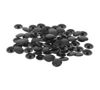ANDRESLAD Tappi Coprivite a Cupola in Plastica Nera 1000 Pezzi Copritappi Decorativi per Viti Installazione Rapida Protezione Durevole per Mobili e Infissi per Uso Domestico e Ufficio