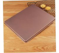 ANDRESLAD Teglia Rettangolare Antiaderente Carbonio per Dolci e Pane Piastra da Forno Resistente Facile da Pulire e Smaltata per Cottura Uniforme per Torte Arrosti e Verdure