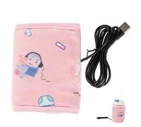 ANDRESLAD Usb Scaldabiberon Termico Per Auto Copertura Riscaldante Per Biberon Da Viaggio Design Elegante e Pratico Facile Da Usare Isolamento Per Latte Caldo e Freddo