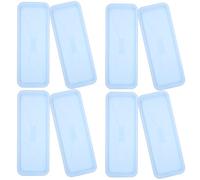 ANDRESLAD Vassoio Rettangolare in Plastica per Piante da Davanzale 40X15 CM Set 8 Pezzi Sottovasi Antigoccia per Vasi di Fiori Vaschette Raccolta Acqua per Fioriere da Giardino Esterno