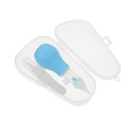 ANDRESLAD Ventosa Del Naso Del Bambino Fascia Del Mostro Detergente Per Il Naso Ventosa Per Il Naso Per Aspiratore Nasale Multifunzionale Silicone Sky-blue